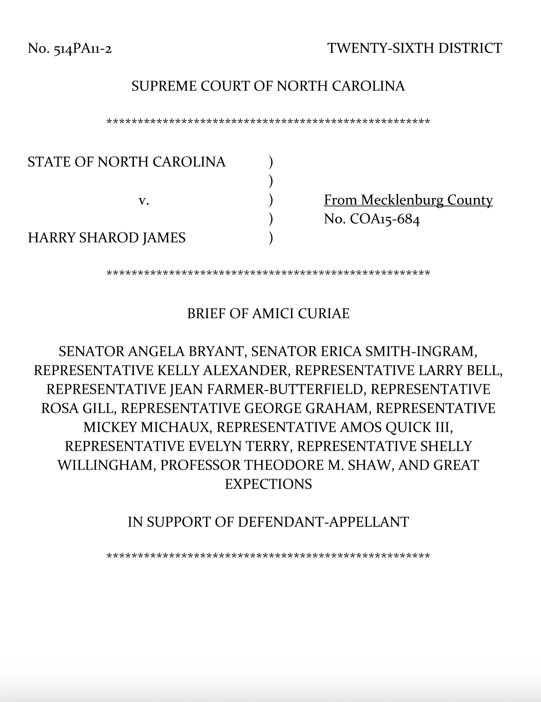 2017.5.17 Senators- Amicus Brief